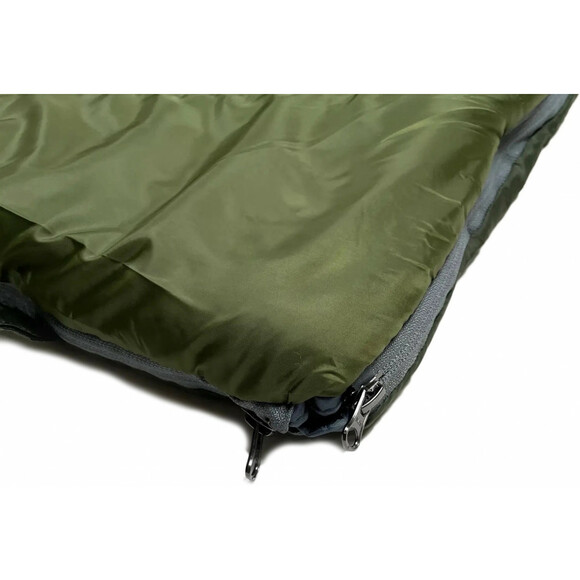 Спальный мешок Pinguin Campout Oak XL190 Khaki Right Zip (PNG 251845) изображение 2