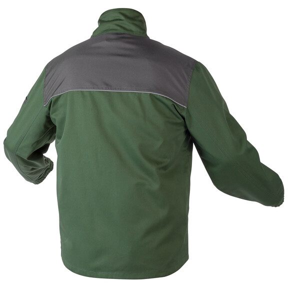 Робоча куртка HOEGERT RUWER 2XL (56), темно-зелена (HT5K359-2XL) фото 2