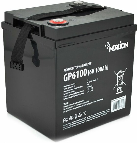 Акумуляторна батарея Merlion AGM GP6100 (18094)