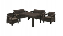 Комплект мебели Keter Bahamas Fiesta, коричневый (233615)