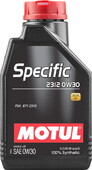 Моторное масло MOTUL Specific 2312, 0W30 1 л (106413)
