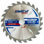 Пиляльний диск WellCut Standard 24Т, 210x30 мм (WS24210)