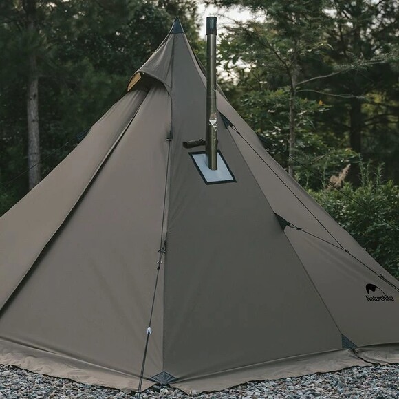 Одноместная палатка Naturehike CNK2300ZP025 (коричневая) (6976023922534) изображение 6