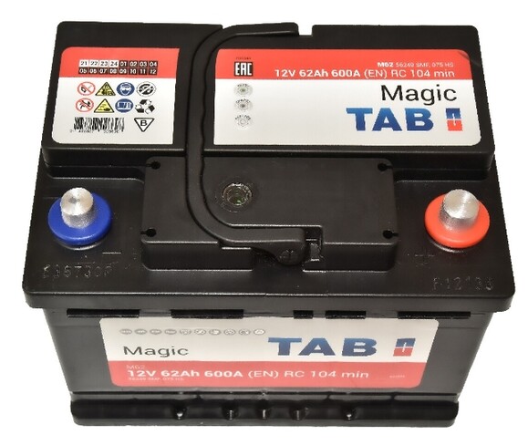 Аккумулятор TAB 6 CT-62-R Magic (189063) изображение 2