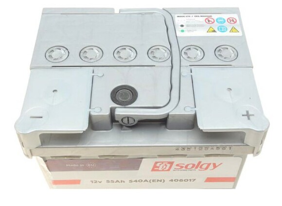 Аккумулятор Solgy 6 CT-55-R (406017) изображение 3