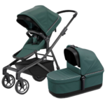 Дитячий візок з люлькою Thule Sleek Mallard Green on Black (TH 11000028) 