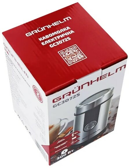 Кофемолка Grunhelm GС-3072S изображение 4