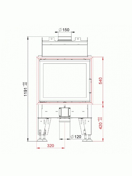 Каминная топка BeFHome FEEL 6 (000-0001780) изображение 2