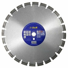 Диск алмазний S & R ПРОФІ 400x25.4 бетон Standar cуx/мокрий (242471400)