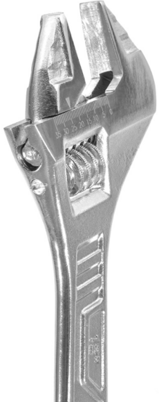Ключ разводной INGCO 300 мм (0-35 мм) (HADW131122) изображение 2