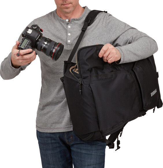 Рюкзак Thule Covert DSLR Rolltop Backpack 32L (Black) TH 3203908 изображение 4