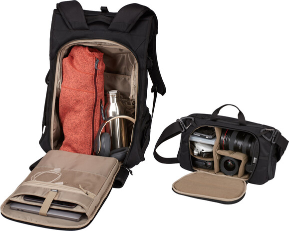 Рюкзак Thule Covert DSLR Rolltop Backpack 32L (Black) TH 3203908 фото 8