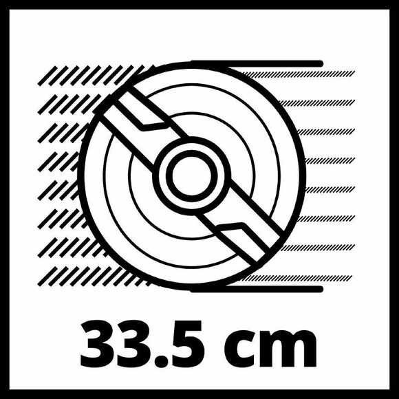 Аккумуляторная газонокосилка Einhell Expert GE-CM 36/34-1 Li-Solo (3413226) изображение 5