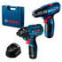 Набор инструментов Bosch Professional GSR 120-LI + GDR 120-LI (06019G8023)