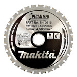 Пильный диск Makita Specialized по металлу 136х20мм 30Т (B-10615)