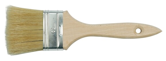 Кисть плоская Vorel с деревянной ручкой 76 мм (9525)
