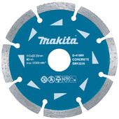 Алмазний диск Makita по бетону 115х22.23мм (D-41589)