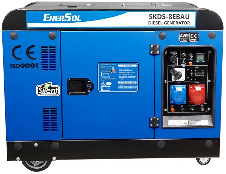 

Дизельный генератор EnerSol SKDS-8EBAU