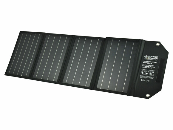 Портативная солнечная панель Konner&Sohnen KS SP28W-4 изображение 3