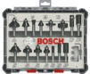 Набір фрез Bosch змішаний 6 мм, 15 шт. (2607017471)