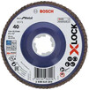 Диск лепестковый Bosch X-LOCK Best for Metal X571, G40, 115 мм (2608619205)