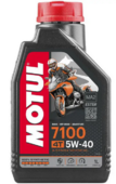 Моторное масло Motul 7100 4T, 5W40 1 л (104086)