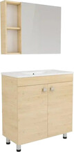 Комплект мебели для ванной RJ Atlant, 80 см (RJ02801OK)