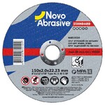 Диск отрезной по металлу NovoAbrasive STANDARD 41 14А, 150х2х22.23 мм (NAB15020)