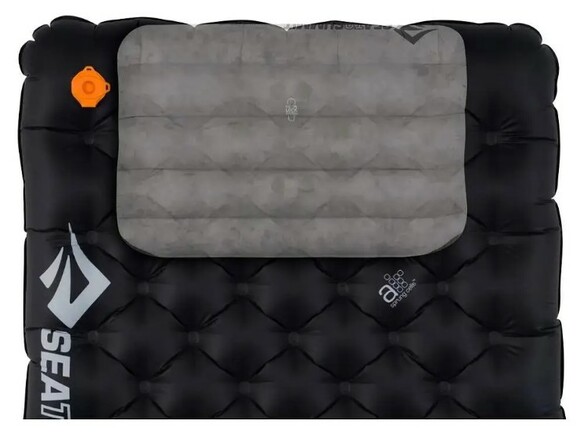 Коврик надувной Sea To Summit Ether Light XT Extreme Mat, Black/Orange, Rectangular Large (STS AMELXTEXMRL) изображение 4