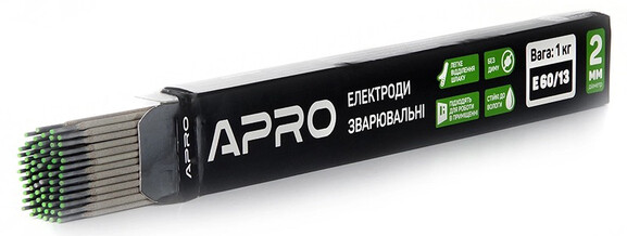 Сварочные электроды APRO Е 60/13, 1 кг, 2 мм (699939)