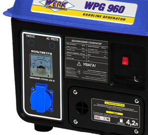 Бензиновий генератор WERK WPG960 фото 2