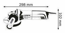 Кутова шліфмашина Bosch GWS 14-125 Inox (0601829J00)