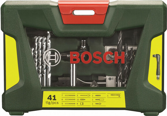 Набор принадлежностей Bosch V-Line, 41 шт. (2607017316) изображение 3