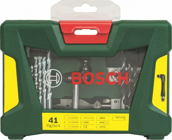 Набор принадлежностей Bosch V-Line, 41 шт. (2607017316) изображение 2
