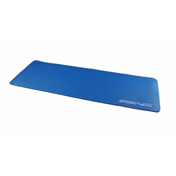 Килимок для йоги та фітнесу SportVida NBR Blue 1 см (SV-HK0069) фото 2