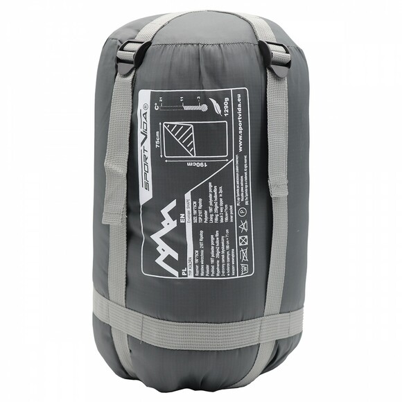 Спальный мешок SportVida Black/Grey R (SV-CC0068) изображение 14