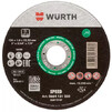 Круг відрізний Wurth для нержавіючої сталі 125х1.0х22.2 (0664131250)
