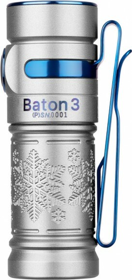 Ліхтар Olight Baton 3 Premium Edition Winter (2370.35.43) фото 8