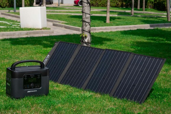Портативна сонячна панель 2E 120 Вт (2E-LSFC-120) фото 8