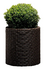 Горшок для цветов Keter Cylinder Planter L, коричневый (7290103664206)