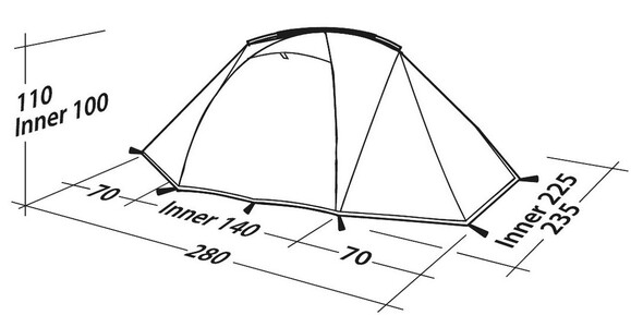 Палатка ROBENS Tent Lodge 2 (44928) изображение 5