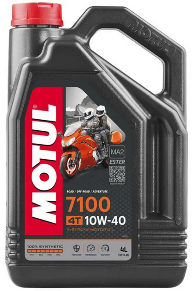 Моторна олива Motul 7100 4T, 10W40 4 л (104092)