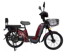 Велоскутер аккумуляторный YADEA EM 219-A красный (96301)