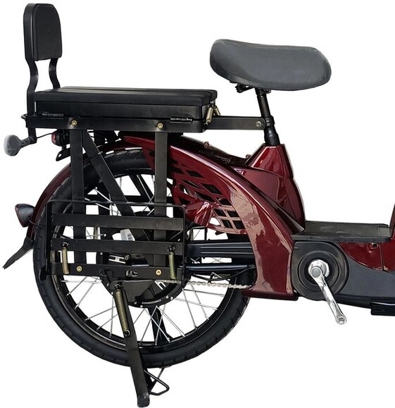 Велоскутер аккумуляторный YADEA EM 219-A красный (96301) изображение 2