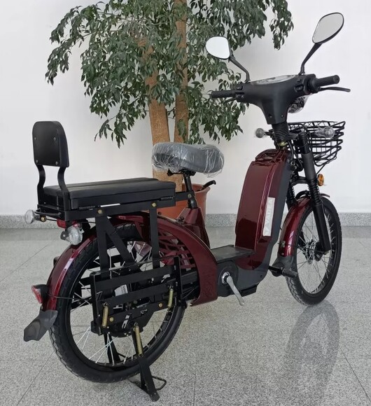 Велоскутер аккумуляторный YADEA EM 219-A красный (96301) изображение 11