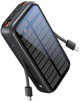 Повербанк Promate Solartank-20pdci із сонячною панеллю (solartank-20pdci.black)