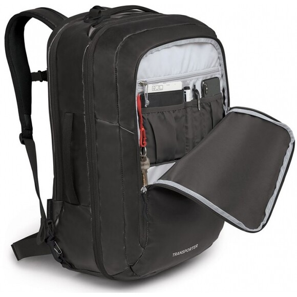 Сумка-рюкзак Osprey Transporter Carry On Bag 44 л, O/S (black) (009.2593) фото 4