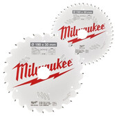 Набір пиляльних дисків Milwaukee 190 мм, 24T/48T, 2 шт. (4932479574)