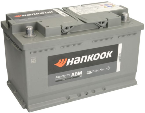 Аккумуляторная батарея Hankook, 12 В, 80 Ач, 800 A (AGM58020) изображение 2