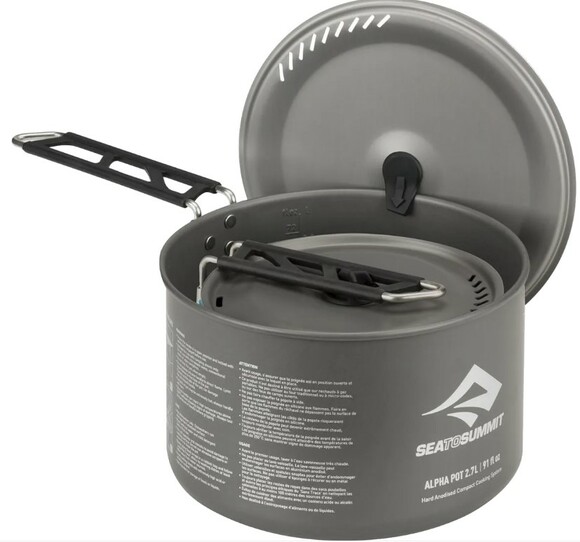 Набор посуды Sea To Summit Alpha Pot Set 2.0, Grey (STS AKI5004-03122102) изображение 2